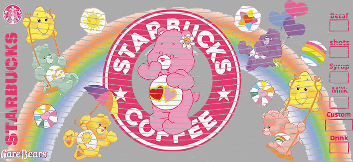 16oz Care Bears-Be-30